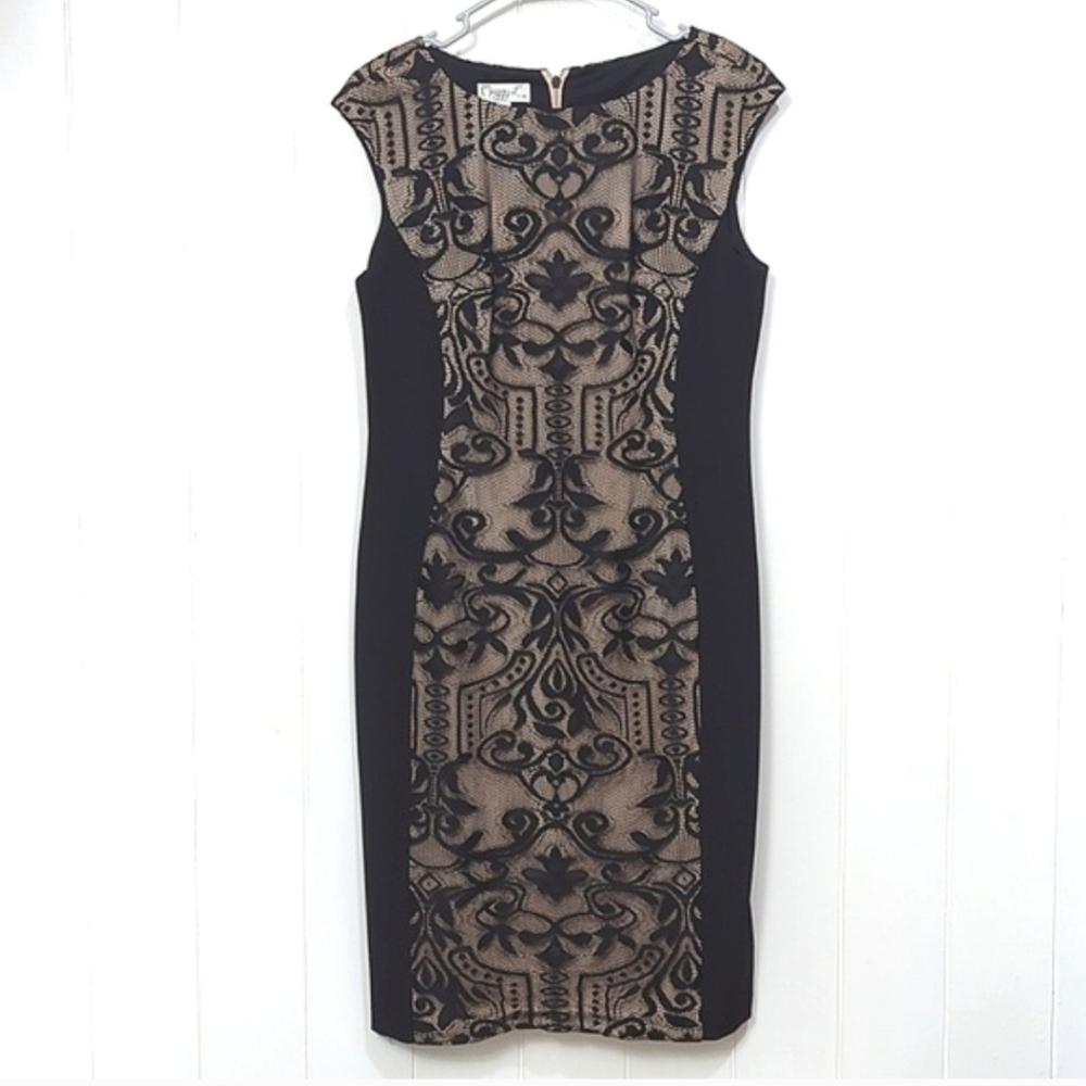 Like New Maggy London Gorgeous Black Lace Dress - Picture 10 of 10